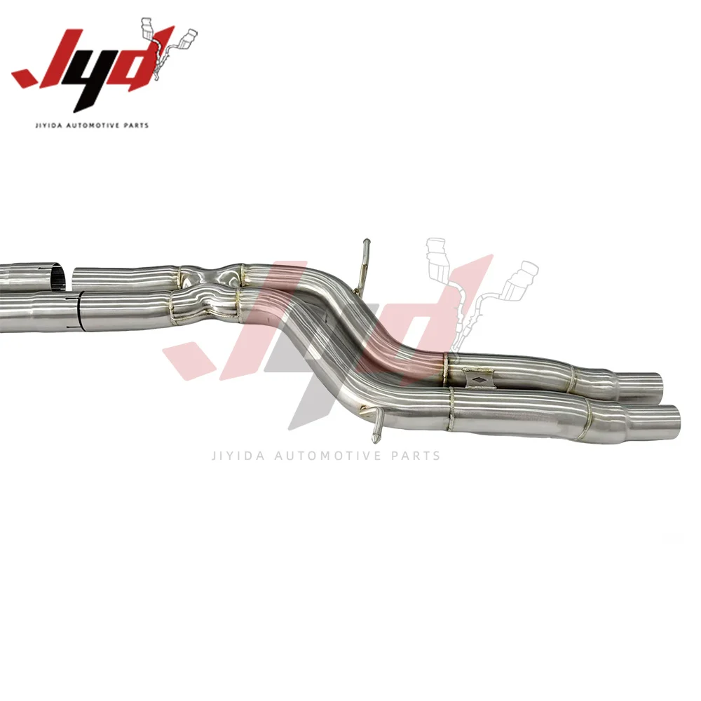 JYD Tuning Exhaust Sport Catback Exhaust System for  S4 S5 B8 B8.5 3.0T Car Exhaust Pipes Muffler with Electronic Valve view 5