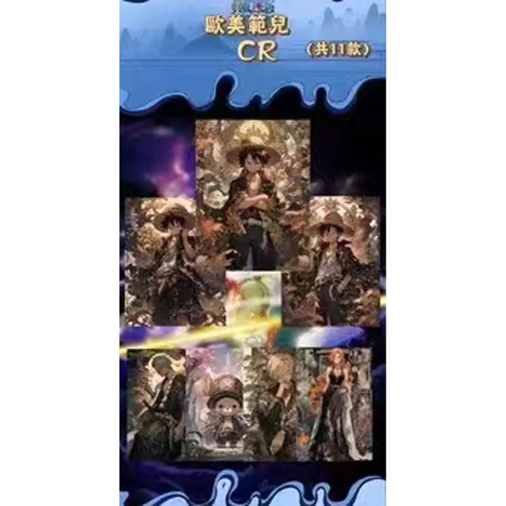 New Anime One Piece Card Luffy Cards Zoro Nami Chopper Franky TSR SD Rare Collections Game Battle Toy card