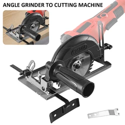 45° Angle Grinder Universal Bracket DIY Stand Grinder Holder Support Angle Grinder Cutting Machine Base Woodworking Table Prote