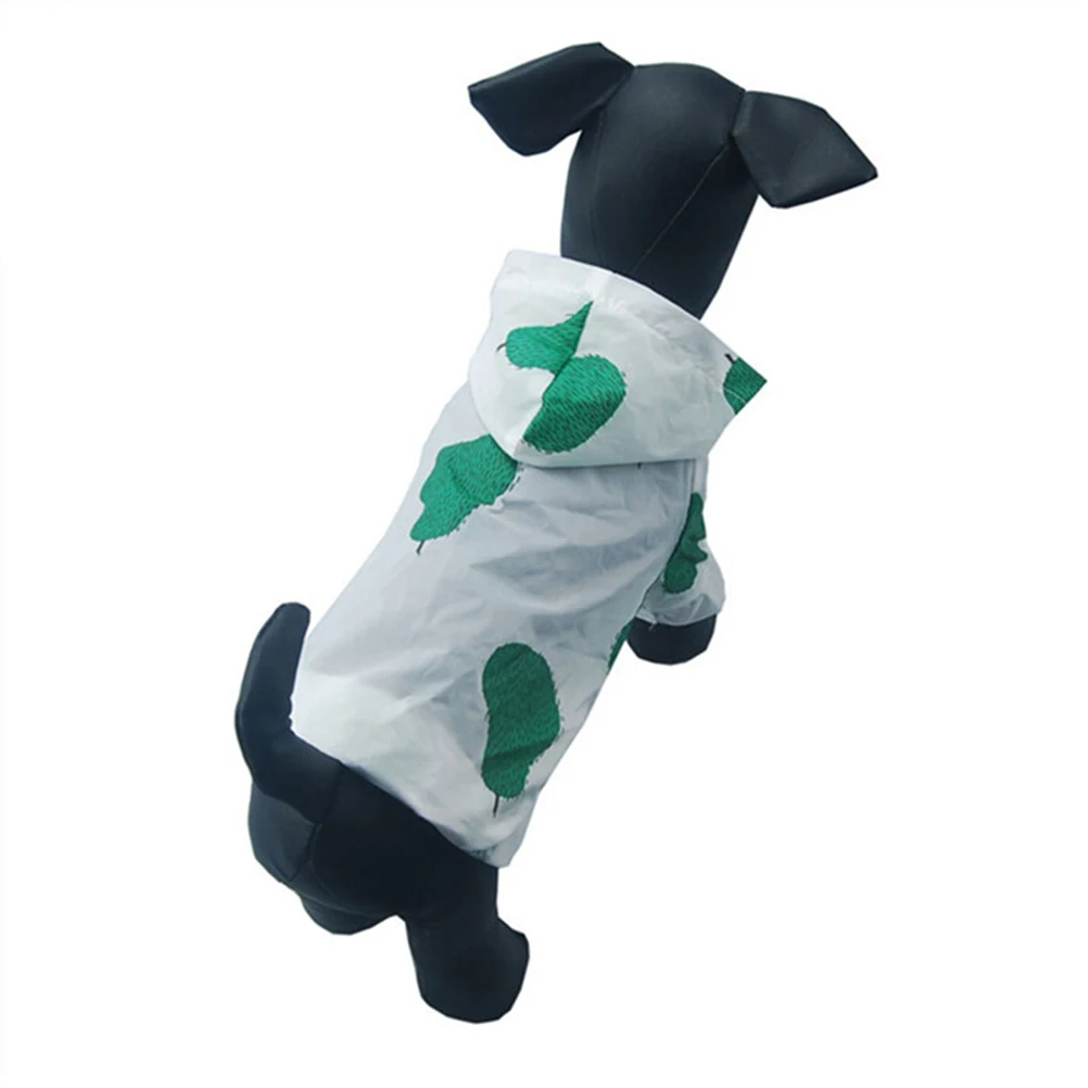 

Pet Sun Protecton Clothing Adorable Fruit Printed Dog Vest Comfortable Sunscreen Jacket For Puppies Size M Pear