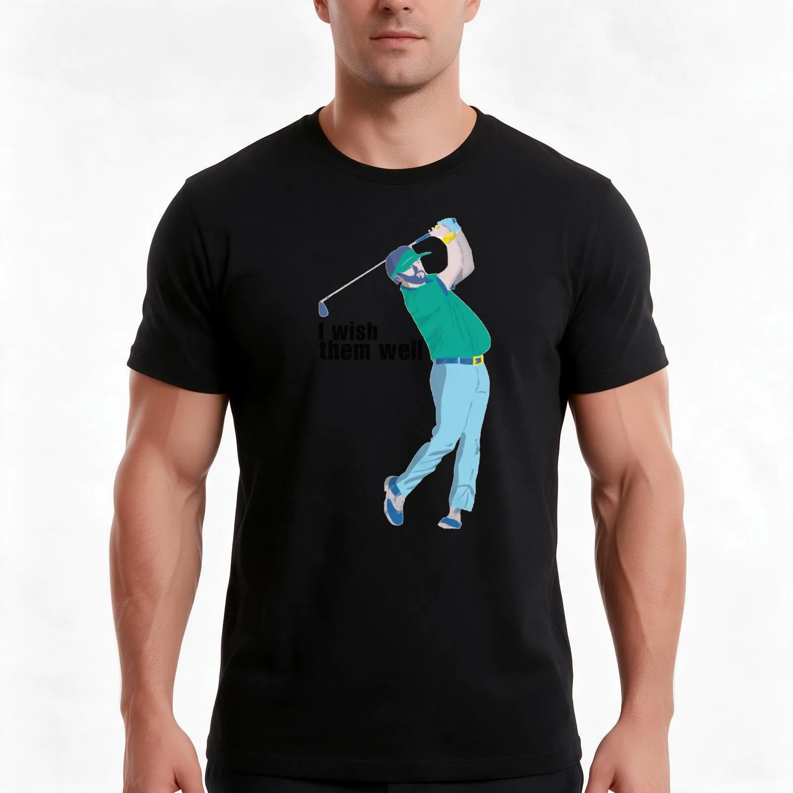Tim Dillon I wish them well T-Shirt Summer Casual Cotton Tee Oversized Streetwear Tops Vintage Graphic Print 100% Cotton