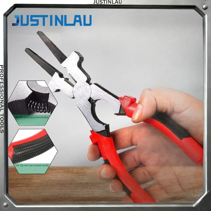 

Многофункциональный сварочный зажим JUSTINLAU 1 шт., 8 дюймов, для электросварки, зажим для проволоки, зажим для газовой сварки, ручной инструмент