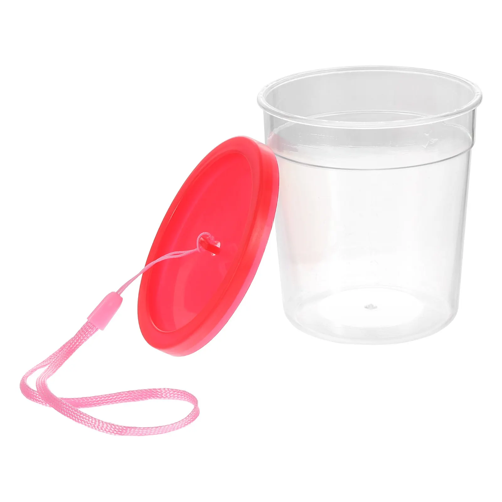1Pcs Reptile Feeding Box Transparent Mini Turtle Tank Jellyfish Cup Insect Cup Pet Breeding Container Prevention