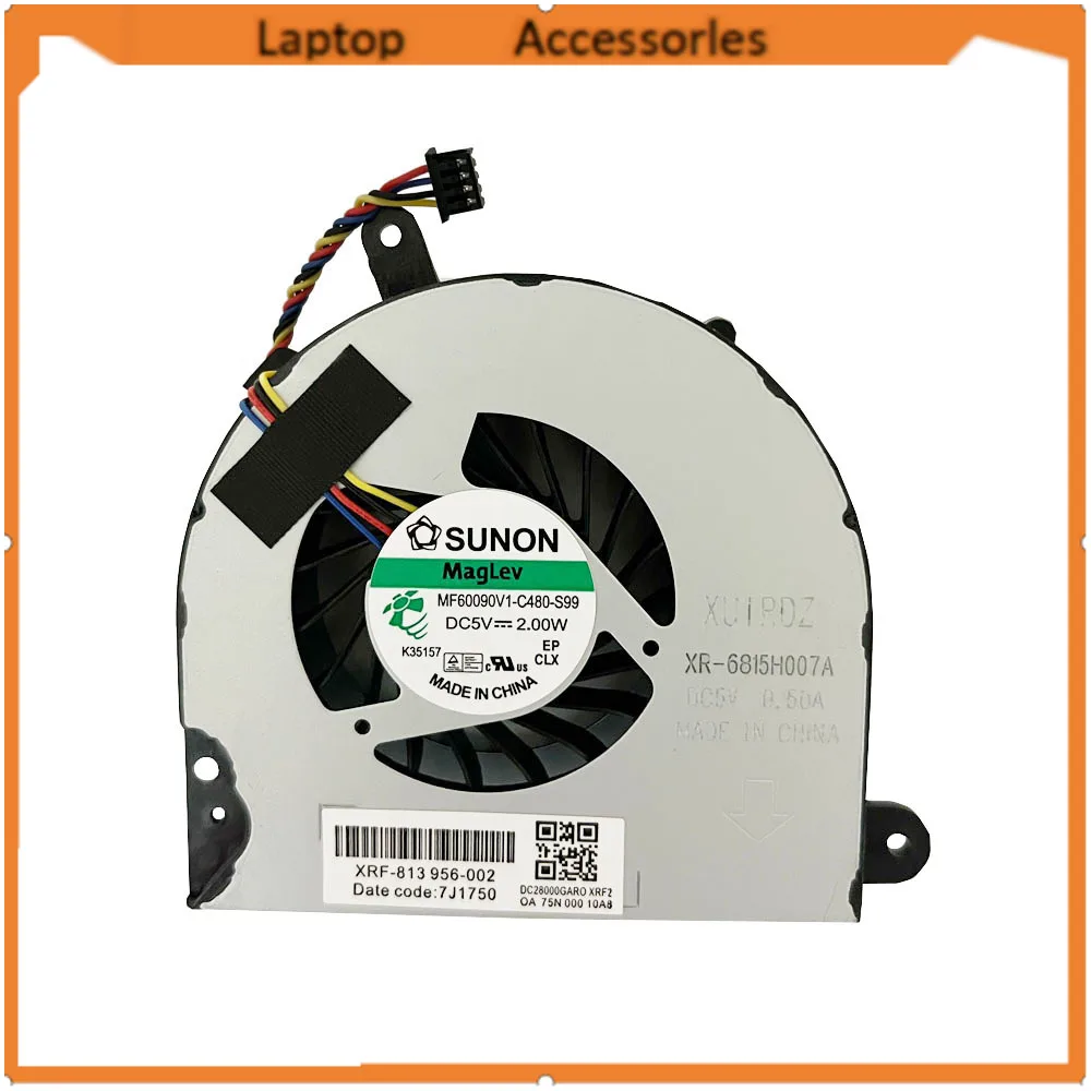 HJ  Laptop CPU Cooling Fan for HP EliteBook 8560W 6560B 6565B 8560 8560B 8560P 8570P 6570B  DC5V
