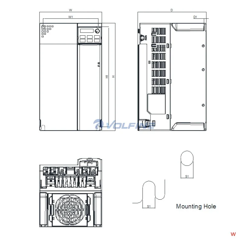 De-lta VFD38AMS43ANSAA عاكس تردد عالي الأداء 38A تيار الإخراج جديد وأصلي