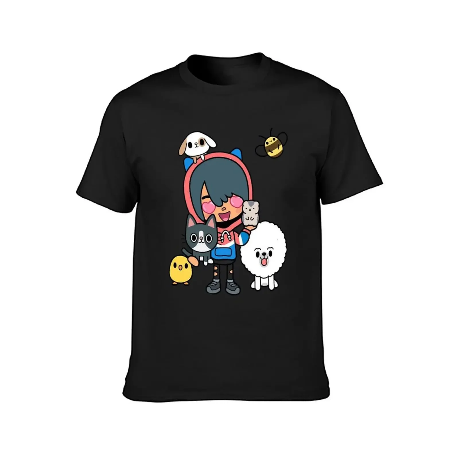 toca life box - toca boca cute T-Shirt custom t shirt cute clothes man t shirt blue archive t shirts for men pack