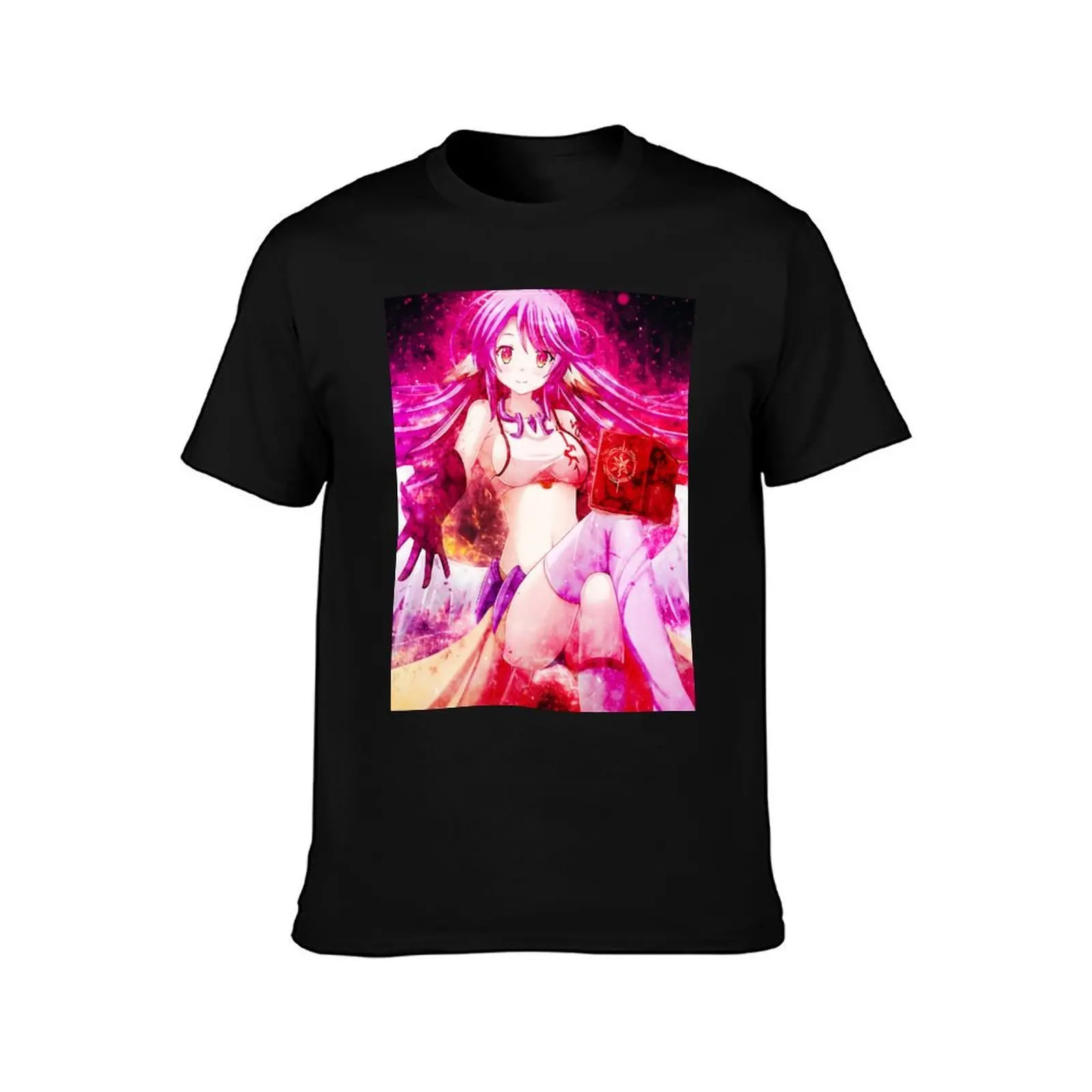 Jibril No Game No Life Hoz T-Shirt Casual Holiday Short Sleeve Tee T-Shirt