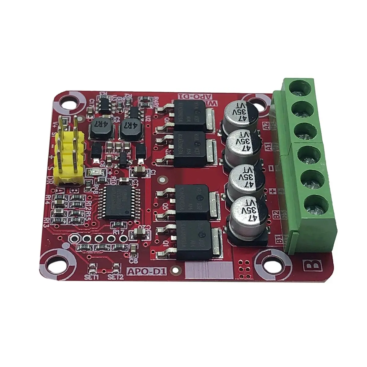 -D1 Dual Channel 10Ax2 Three Function DC Brushed Motor 5V-24V Dual Drive Tank