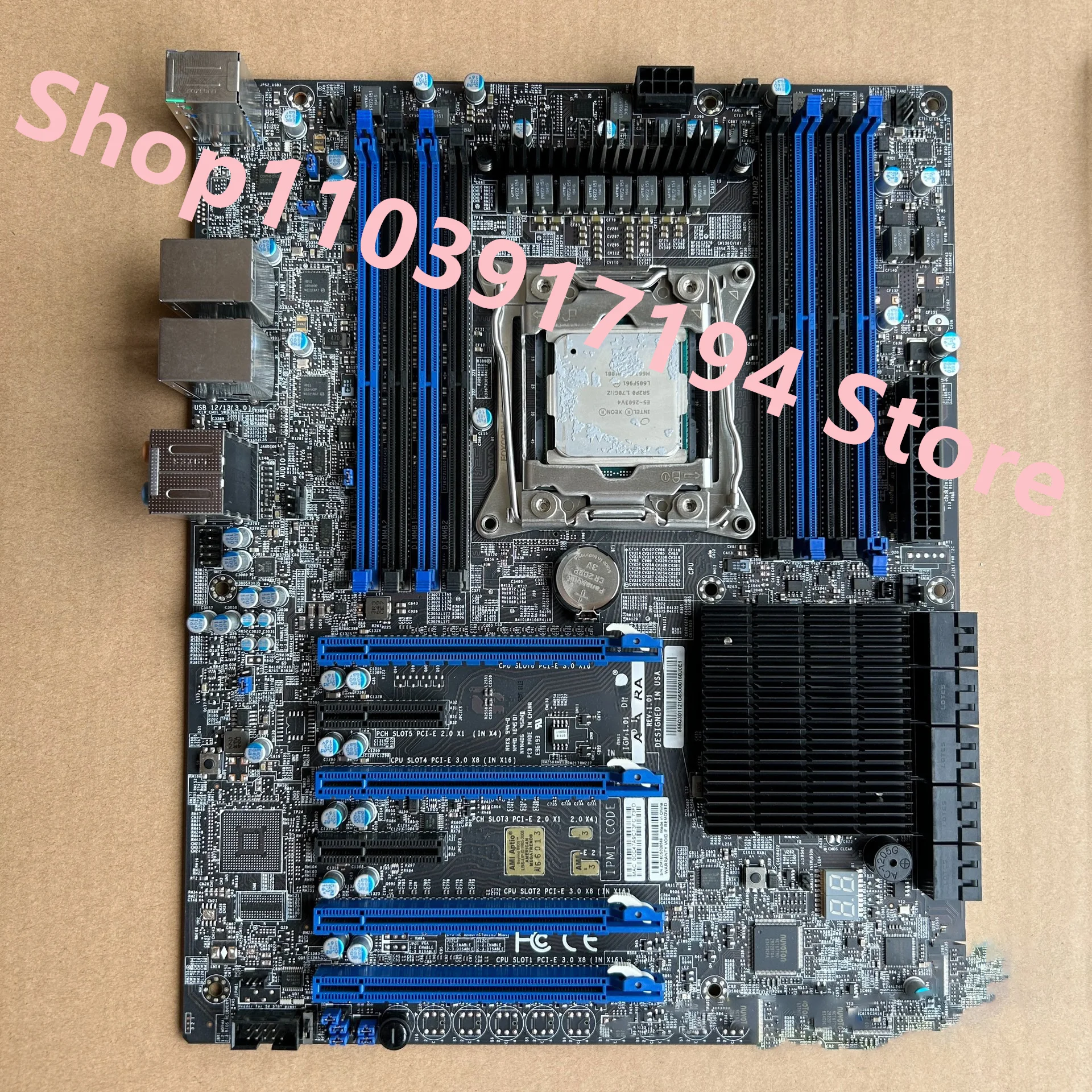 FOR  Super X99  Workstation Motherboard  X10SRA  Support for discrete graphics cards