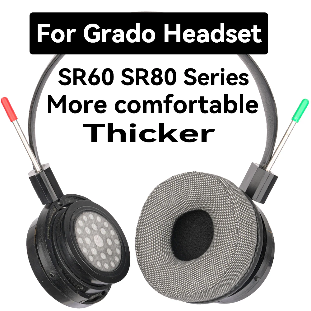 Almohadilla de espuma SR80 para almohadillas Grado SR60 SR60x SR60i SR60e SR80 SR80x SR80i SR80e almohadillas de repuesto para auriculares