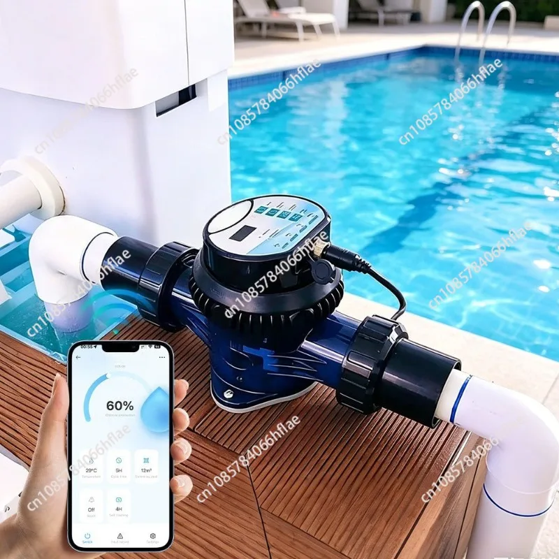 Salt Chlorine Generator Electrolytic Disinfect Machine, Chemical Free Water Sanitizer for Baby Swimming Pool