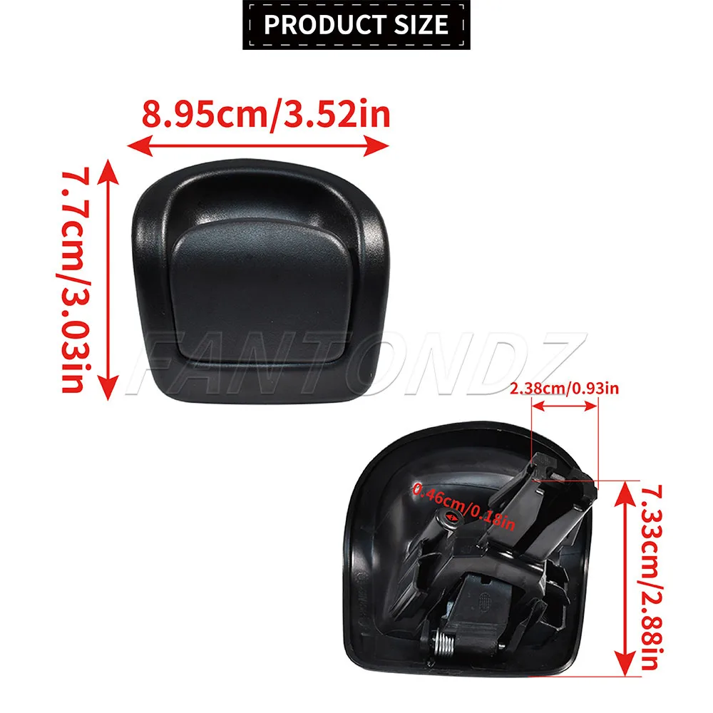 Front Left Or Right Seat Adjustment Handle For Abarth 500 2008-2024 71752325 71752326 Seat Tilt Locking Handle Mechanism