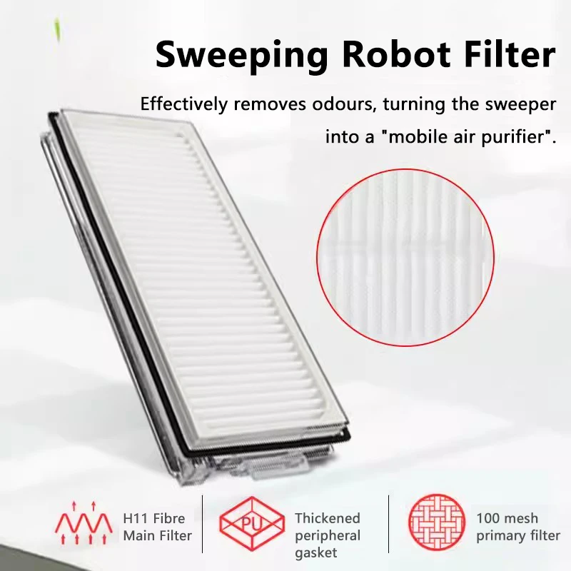 بدائل V20 P10S PRO ممسحة خرقة فرشاة جانبية فلتر Hepa ملحقات منزلية لـ Roborock Qrevo Master مكنسة كهربائية روبوتية ذكية