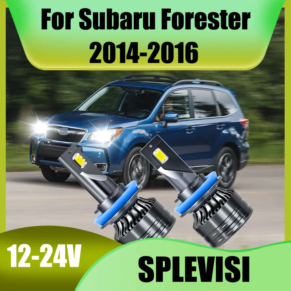 

Headlight 180W Super Bright Car Lights Bulbs 12V 6000K White Auto Lamp For Subaru Forester 2014 2015 2016