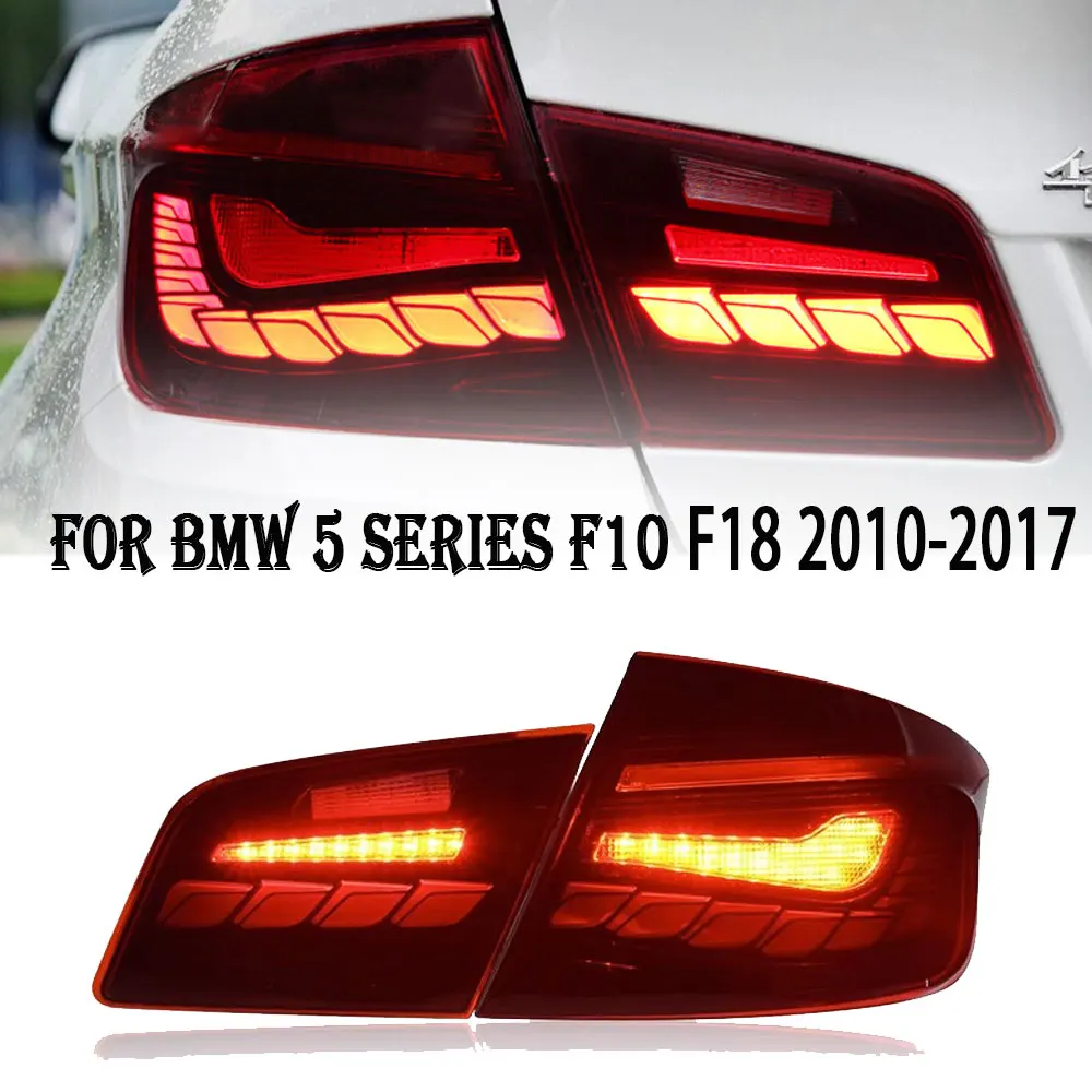 

Задняя фара для BMW F10 F18 5 серии 2011-2017, задние фары с указателем поворота, стоп-сигнал, стоп-сигнал, противотуманная фара заднего хода