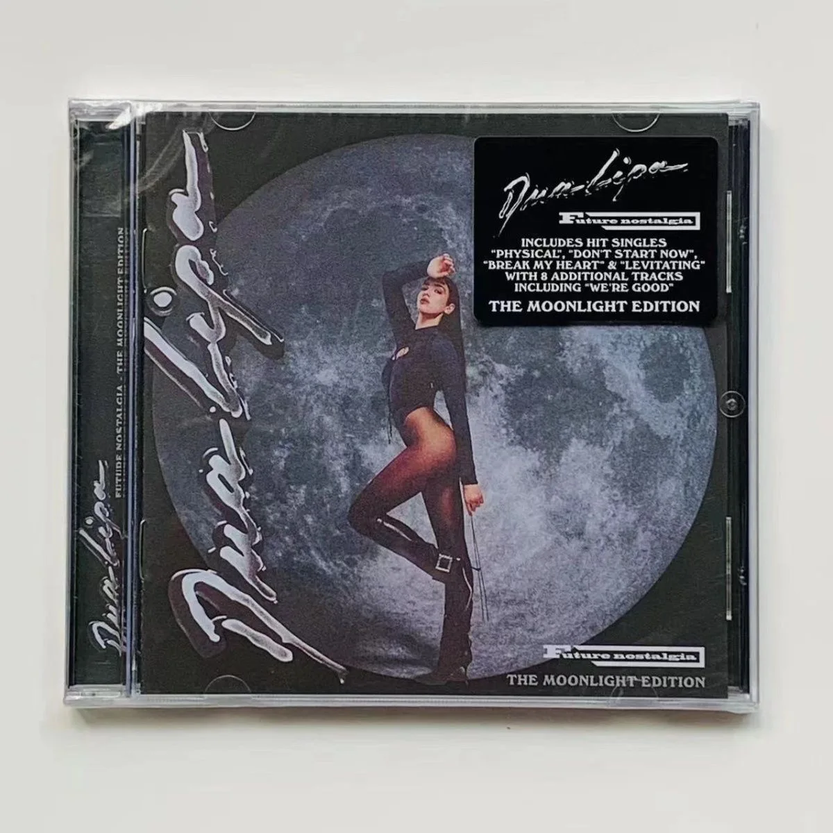 

Dua Lipa Music Record CD Future Nostalgia The Moonlight Edition Deluxe Album Cosplay Compact Disc Walkman Car Soundtracks Box