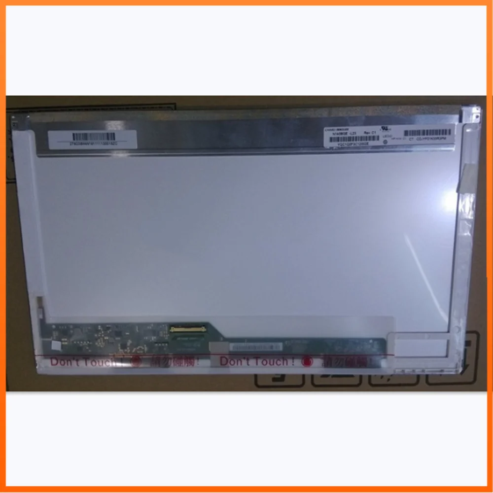 

14 Inch Laptop LCD Screen Panel HD 1366x768 WXGA 60Hz LVDS 40pins 200 cd/m² 45% NTSC N140BGE-L23 N140BGE L23