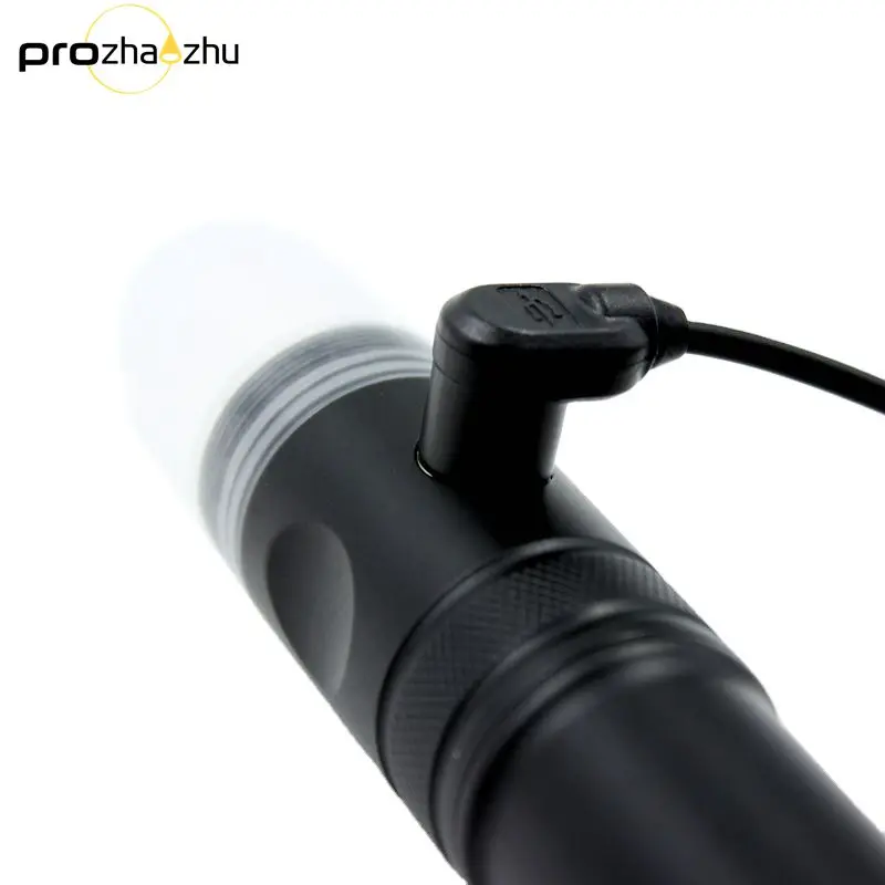 IP68 Impermeabile 4000 Lumen LED Luce di segnalazione per immersione USB ricaricabile 100M Faro subacqueo Luce stroboscopica Luci subacquee alte