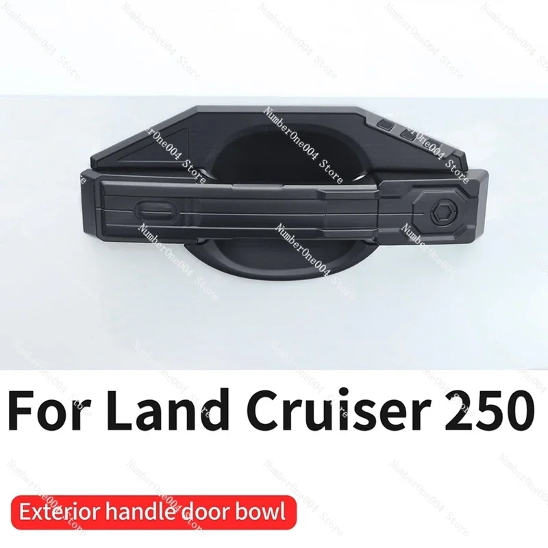 

Car Exterior Door Handle Cover Door Bowl Cover Trim for Toyota Land Cruiser Prado 250 J250 LC250 2024 Accessories