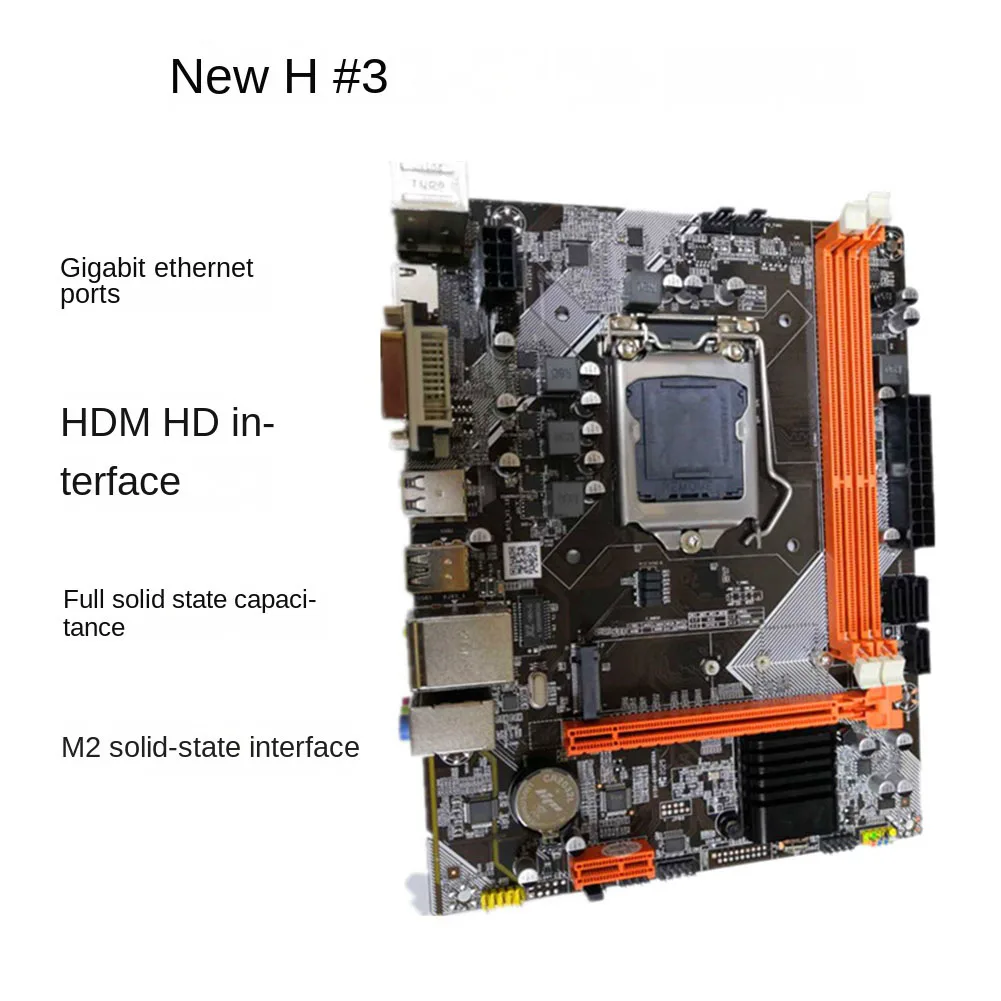 H61 Motherboard Desktop Computer Motherboards Lga1155 Pin Support