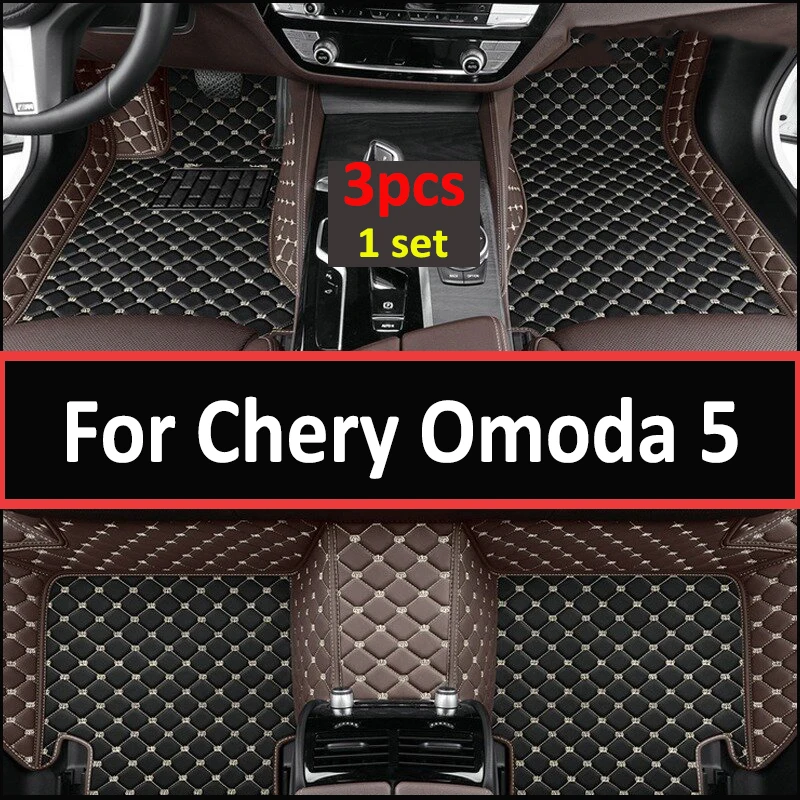 

Luxury Car Floor Mats For Chirey Chery Omoda 5 C5 Fownix FX 2022 2023 2024 Waterproof Pads Car Carpet Floor Mats Car Accessories