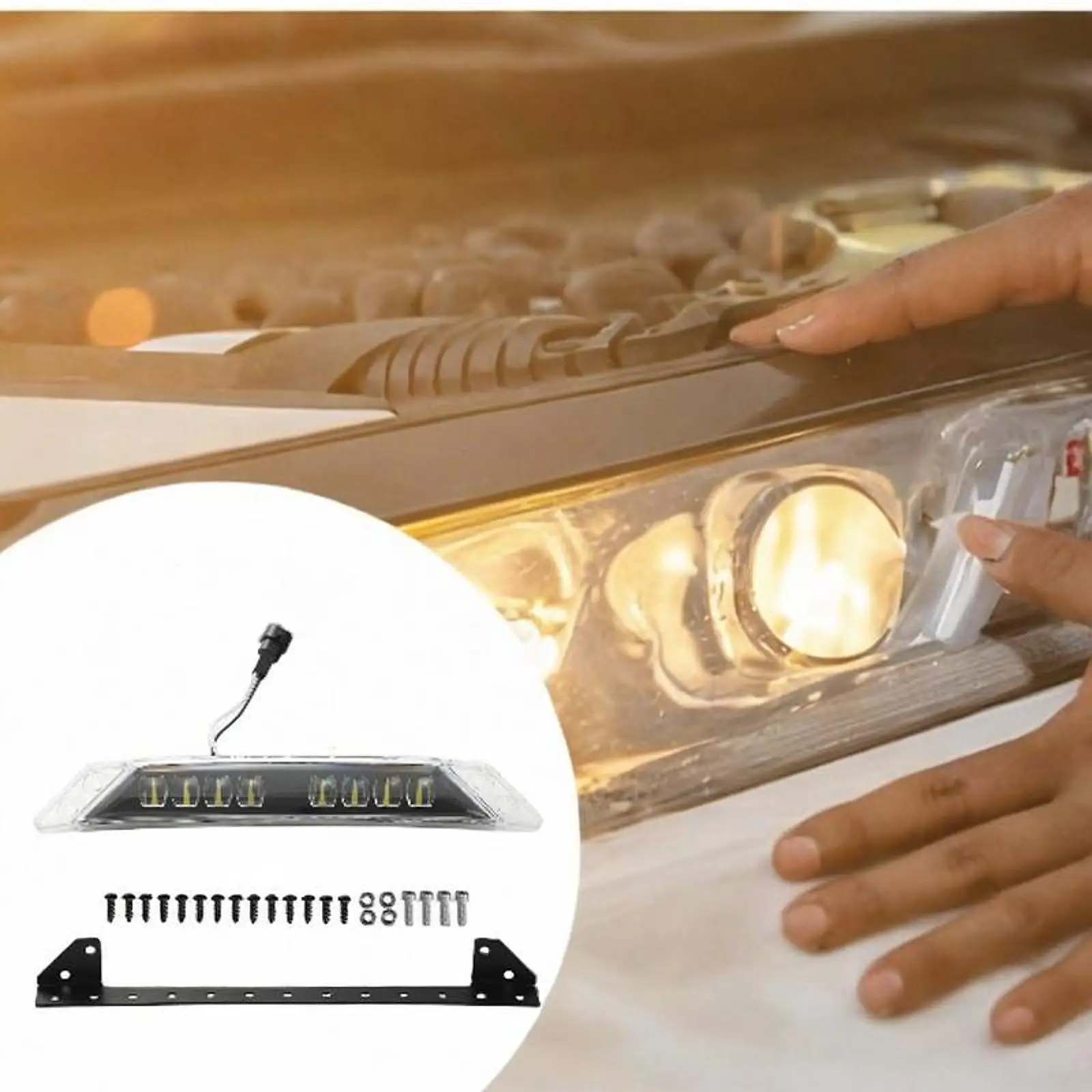 

LED Auxiliary Light Kit Daytime Running Light for Can-am Ryker 600 900