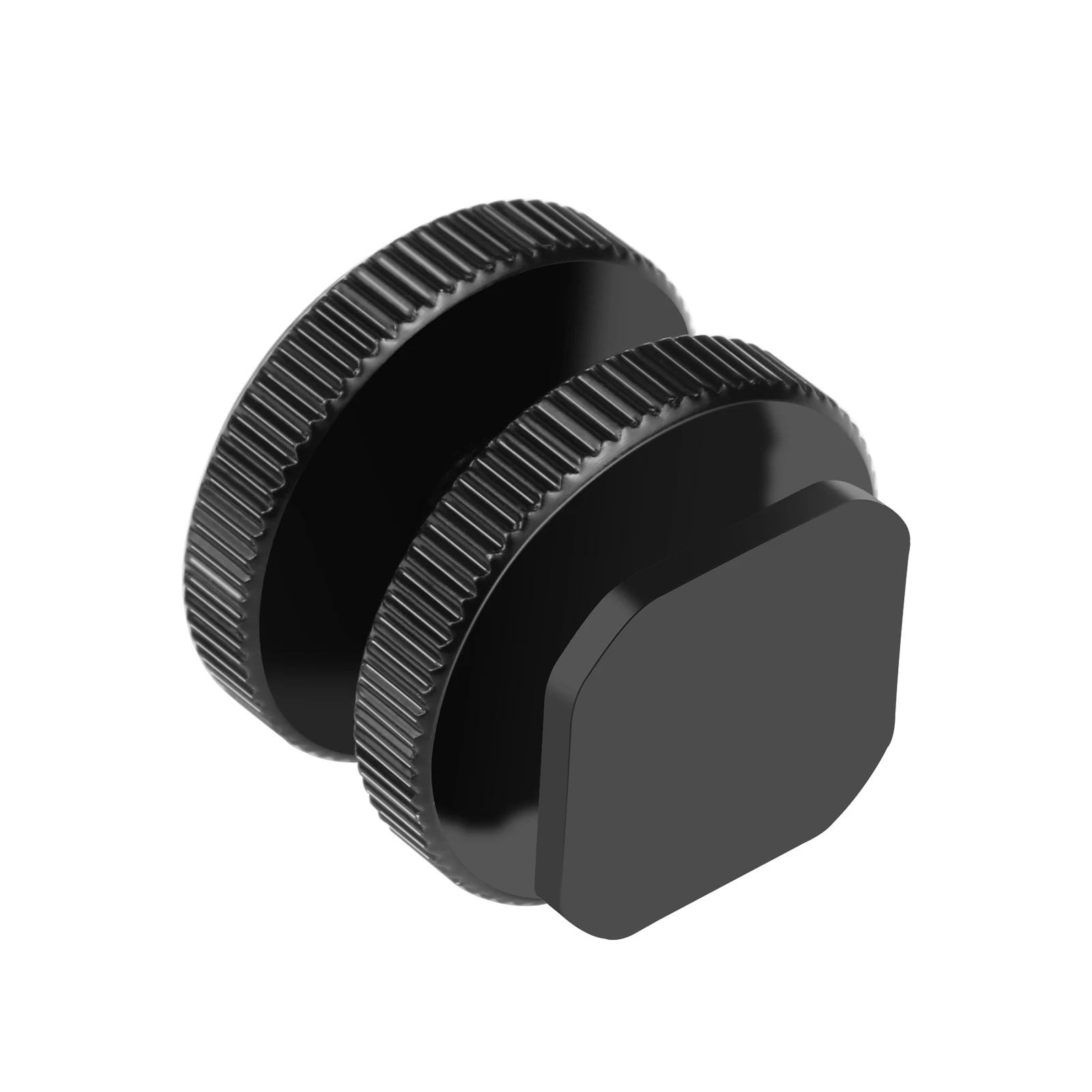 Adaptador de parafuso de sapata reforçada PULUZ de 1/4 polegadas com porca dupla para câmeras DSLR, GoPro HERO10 Black / HERO9 Black / HERO8
