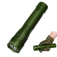 Lumintop High-Performance Rechargeable Flashlight with 3600LM and 300M Beam Distance with Battery for Camping and Self-Defense