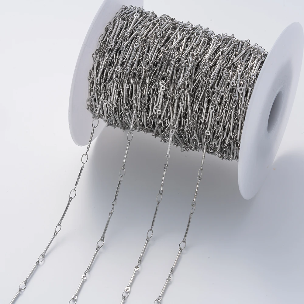 1 متر الفولاذ المقاوم للصدأ الذهب قضيب ثعبان سلاسل ل عقد دي اي واي سوار أقراط مستلزمات صناعة المجوهرات الاكسسوارات اليدوية