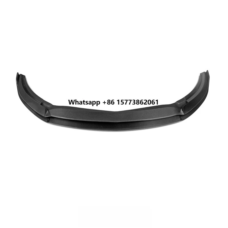 Carbon Fiber Bodykit Front Bumper Lip Spoiler Splitter for W117 C117 CLA220 CLA250 CLA260 CLA45