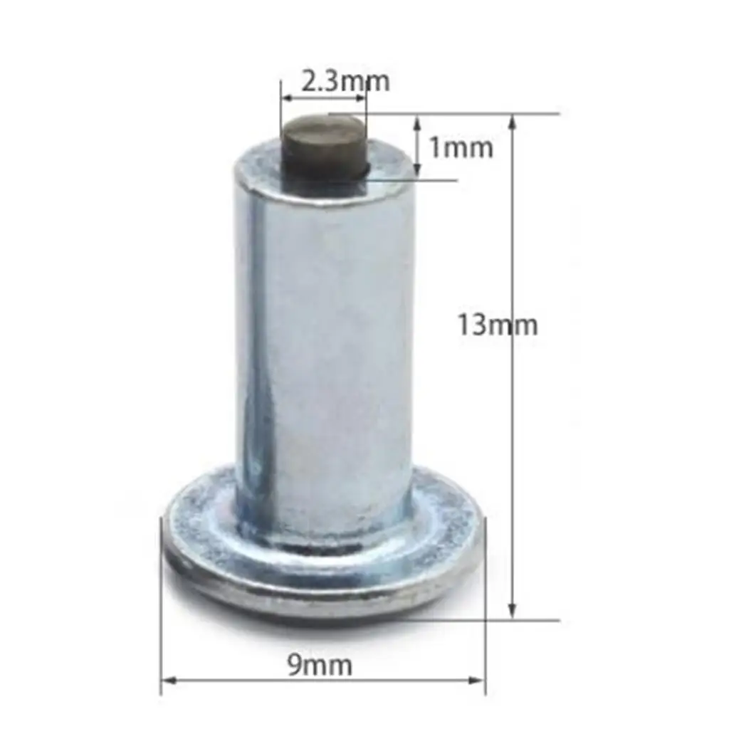 Alloy Tire Stud 13mm Anti Slip Snow Chains Spike Screws for Vehicle Winter Tire Protector Use