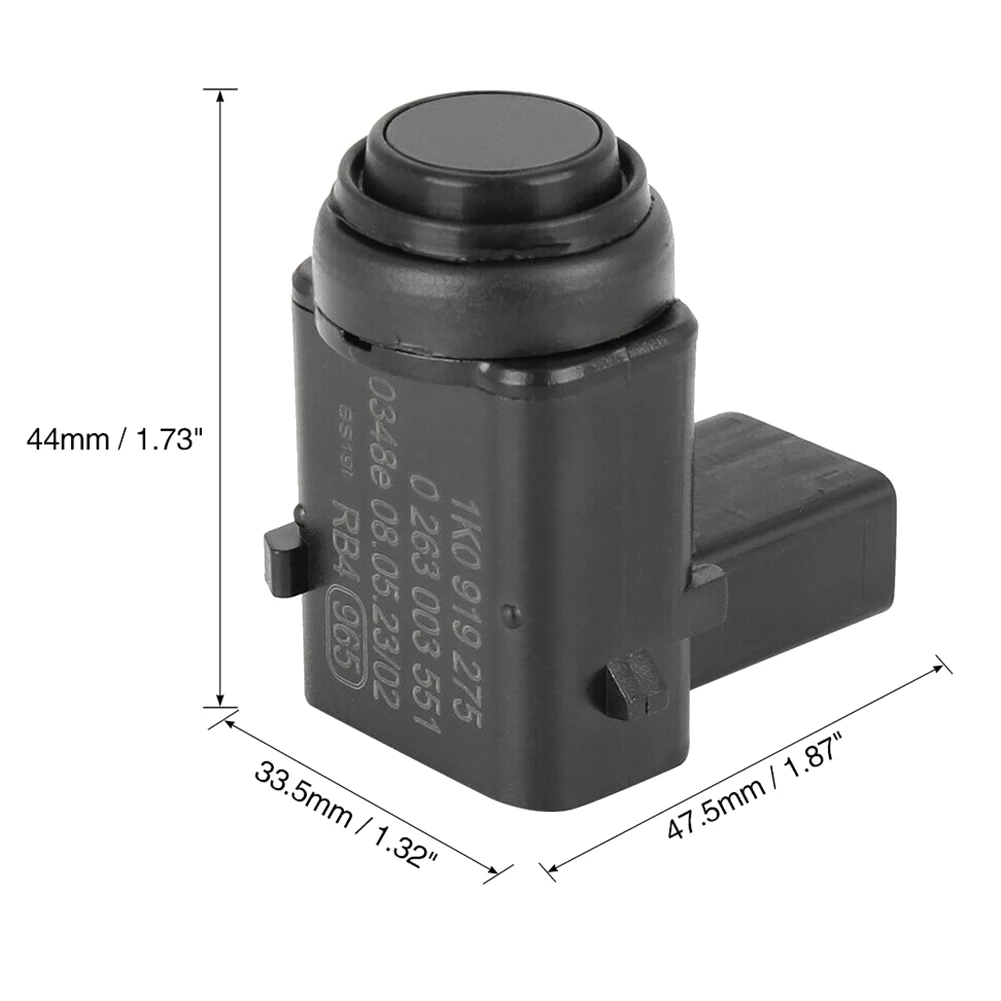 

Plain 6Pcs PDC Parking Sensor 1U0919275 For -Porsche Cayenne Seat Skoda Bora EOS Golf Jetta Touareg 1K0919275 3D0998275A