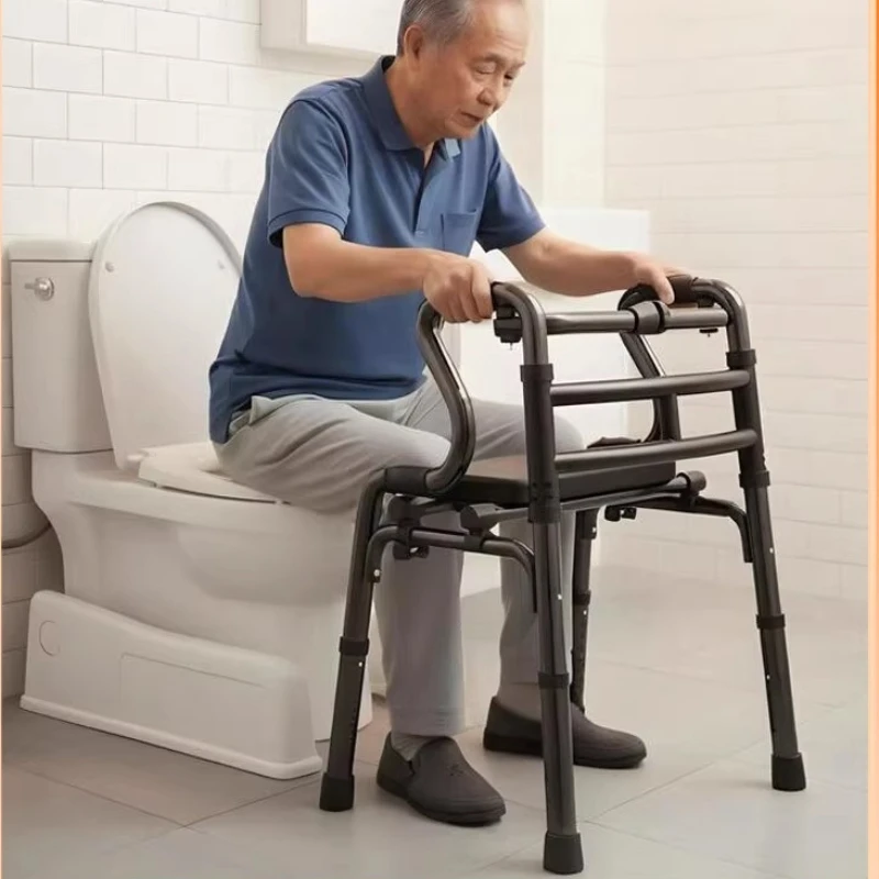 Adjustable Grab Bar for Elderly,NoDrill Aluminum Rail for Toilet Bathroom,Standing Assistance Handle for Sofa Bed,Home SafetyAid