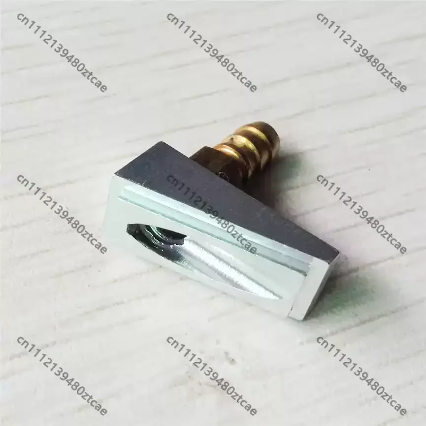 RC Model Boat Water Cooling Parts Single Bottom Water Inlet Base M6 Copper Water Nozzle Wiper Base