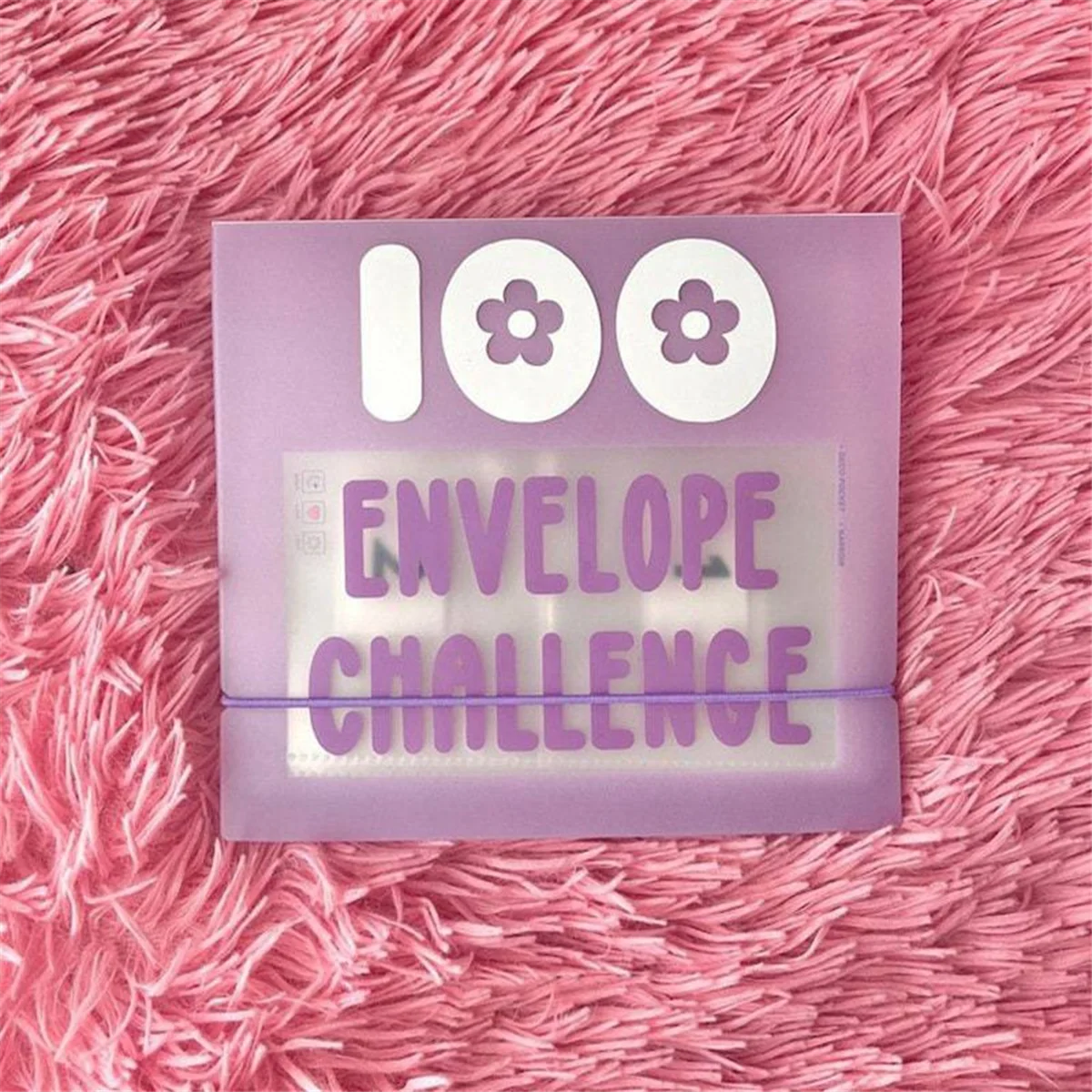 

Efficient 100 Envelopes Money Saving Binder, Gift As Challenge Book,D