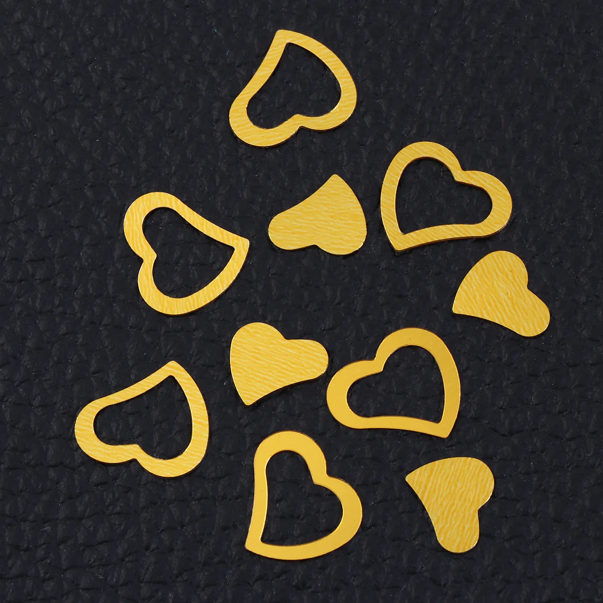 

3000pcs Heart Shape Confetti Table Decor Wedding Birthday Party Sprinkle Decoration Craft Sequins Golden Festive Party Supplies