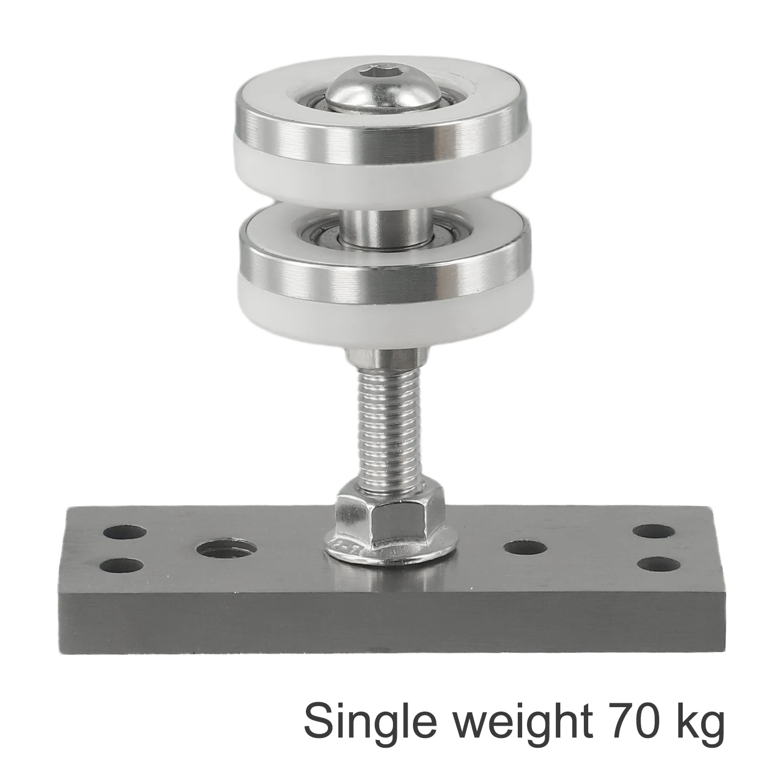 

Колесо подвесное 10*5 см, несущее, с механическим подшипником, нейлоновое, для установки дверей