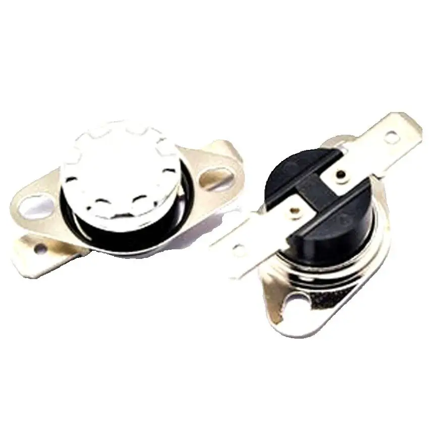 2pcs Normal Close Open Thermostat Switch 5 10 15 20 25 30 40 45 50 55 60 65 70 75 80 85 90 95℃ Temperature Sensor Switch KSD301
