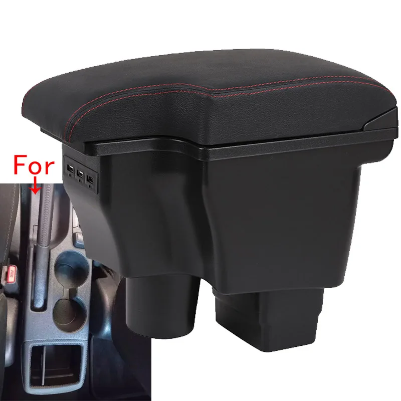 

For MAZDA CX-3 Armrest Retrofit For Mazda 2 Skyactiv Version cx3 Car Armrest Storage Box Car Accessories Interior Details USB