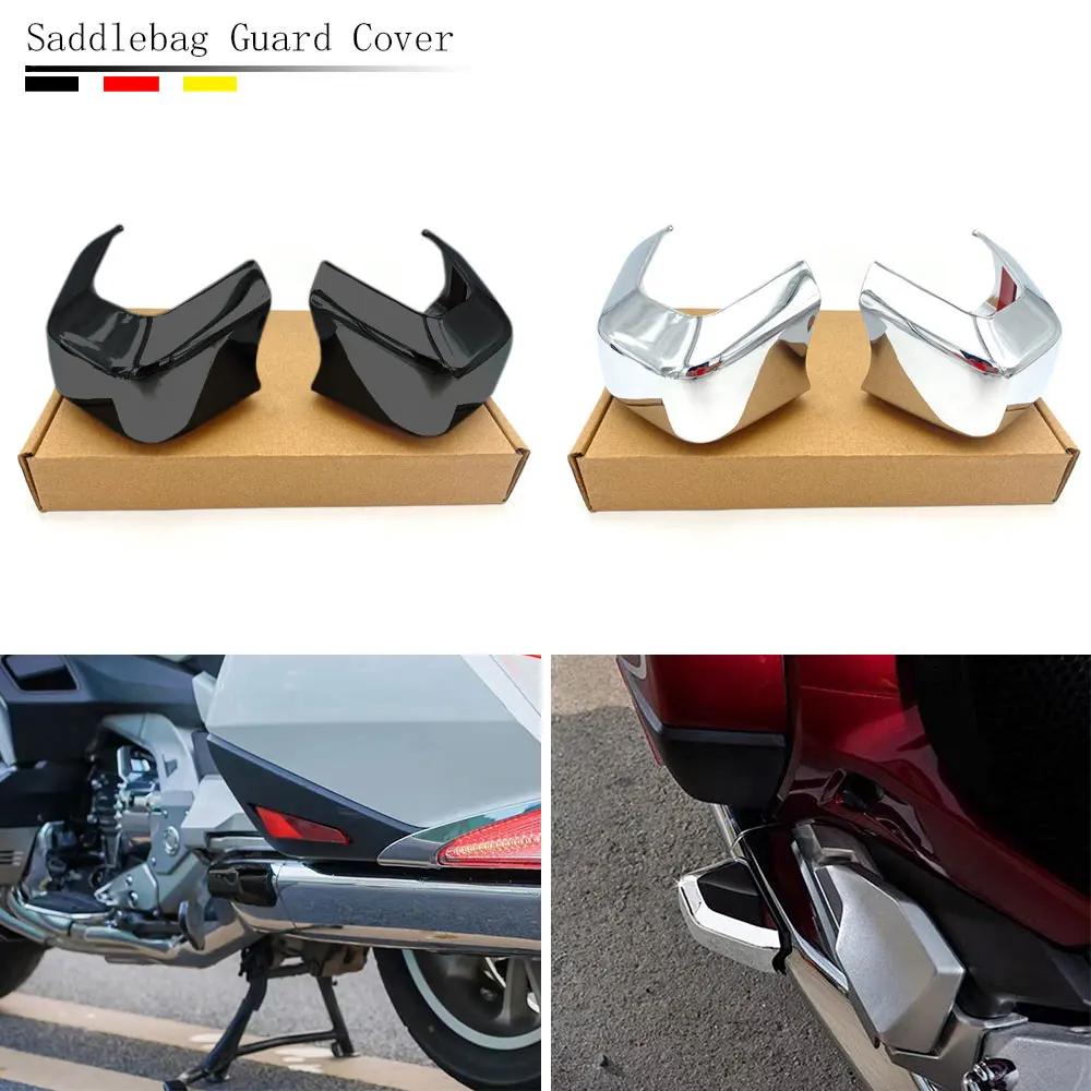 

Motorcycle For Honda Goldwing GL1800 Tour DCT Airbag Gold Wing GL 1800 2018up Accessories Rear Saddlebag Guard Cover Trim Lid