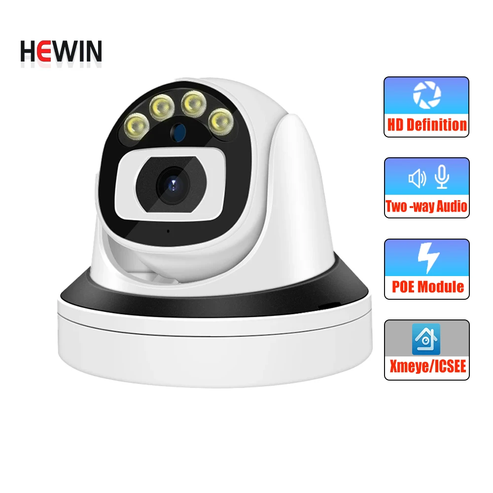 

POE 3MP 4MP 5MP IP Camera indoor Face Detection Audio Dual Light H.265+ Xmeye Pro CCTV Dome Surveillance Security camera