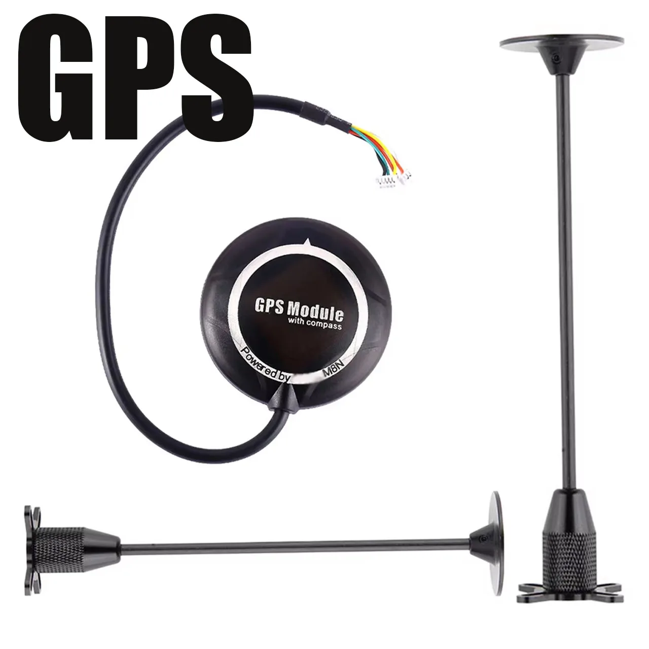 High Precision GPS M8N 8M 8N / 6M Built in Compass w/ Stand Holder for APM 2.6  2.8 Pixhawk 2.4.6 2.4.8