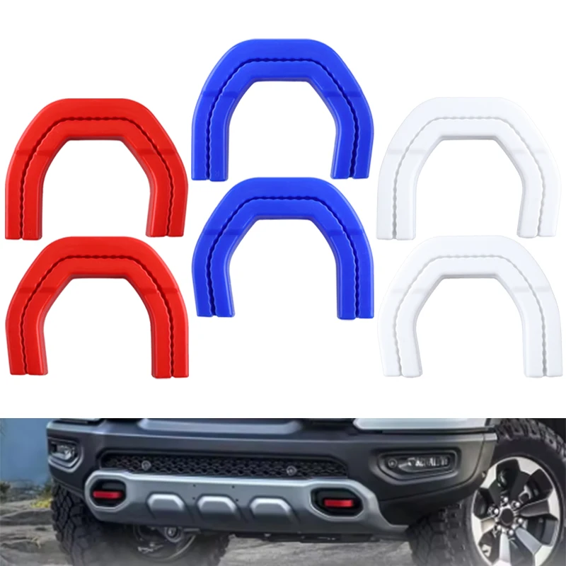 

2 шт. автомобильные передние фаркопные крюки, чехлы для Dodge RAM 1500 2019-2024, автомобильные фаркопные крюки, чехлы