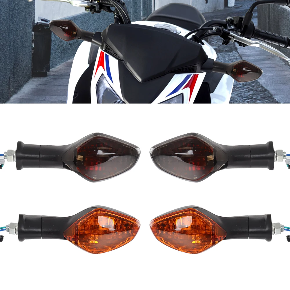 Turn Signal Indicator Light for Honda CBR 400R 500R 650F CB 500 650 F NC700S MSX125 Rebel Motorcycle Directional Blinker Lamps