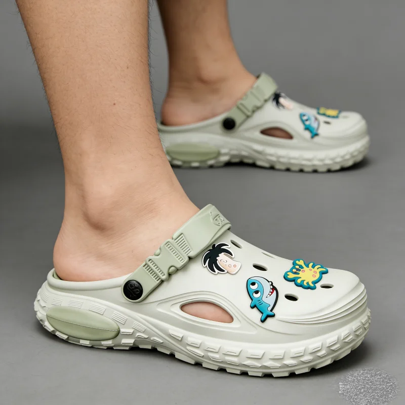Men EVA New Slippers Bathroom Beach Non Slip Bedroom Luxury House Summer Orginal Unisex Lightweight Brand Soft Casual  Sandals image 6