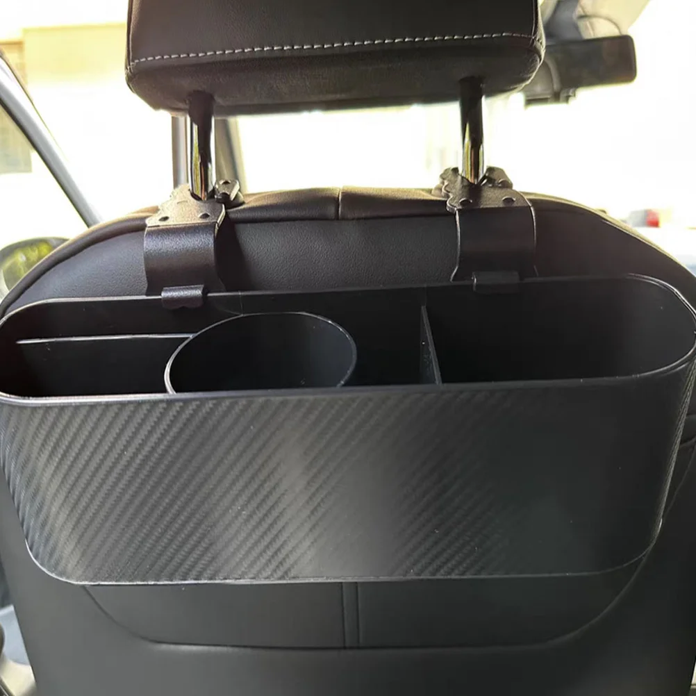 【】Car Storage Box Seat Organizer Hanging Abs Cup Holder Backseat Storage Durable Car Accessories For Car Interior