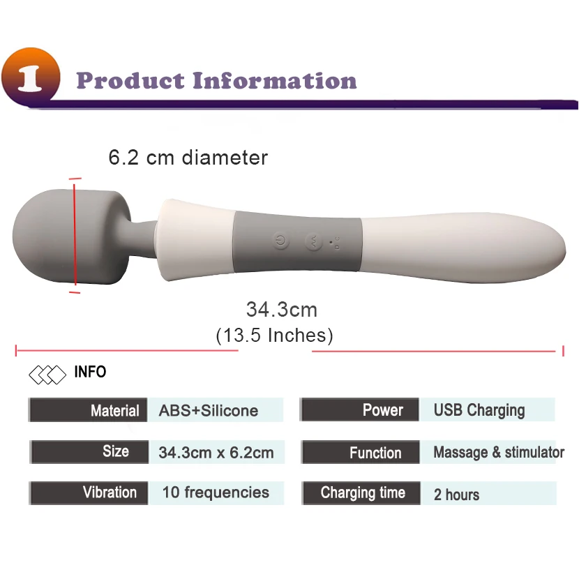 Female AV Stick  Huge vibrator Big Magic Wand vibrators Powerful G Spot Vibrators for Women Clitoris Stimulate Body Massager