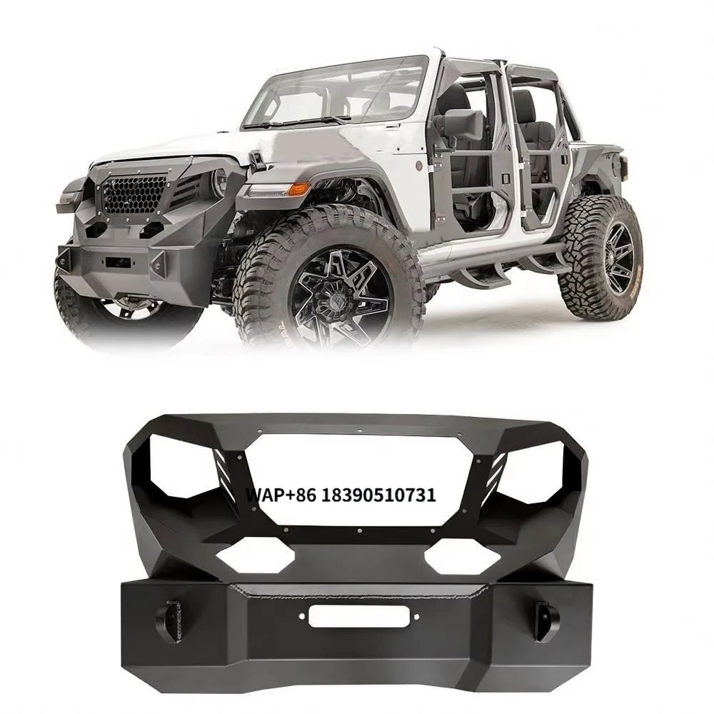 Spedking High Quality Armor Body Kit Grille Bumper Fender Flares for Wrangler JK JL Car Bumper