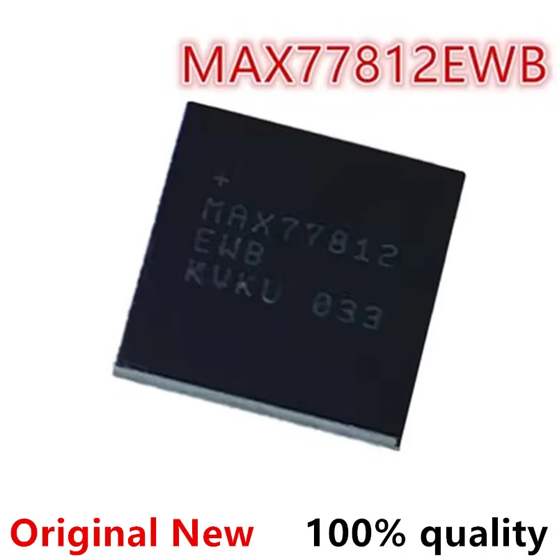 Chipset Power IC BGA para console de switch NS, MAX77812, MAX77812EWB, 100% original, novo, 2-10 pcs