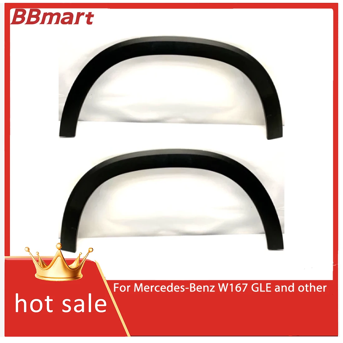 

1678850300 1678850400 Брова задняя левая и правая для Mercedes-Benz W167 GLE и другие.BBmart